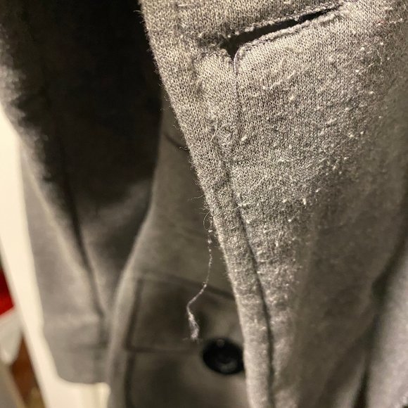 Charlotte Russe Gray Peacoat - Picture 11 of 14